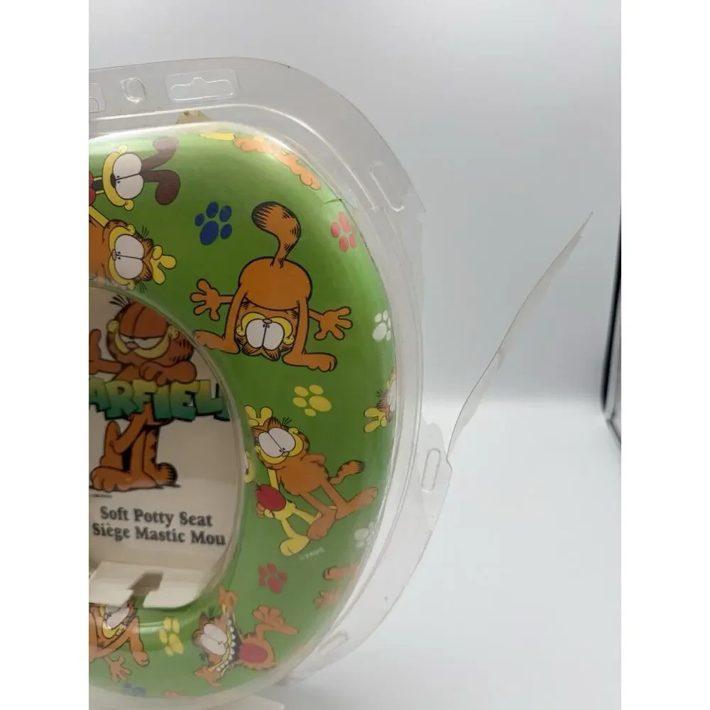 Vintage 1996 Garfield & Odie Soft Padded Potty Seat by Ginsey Industries